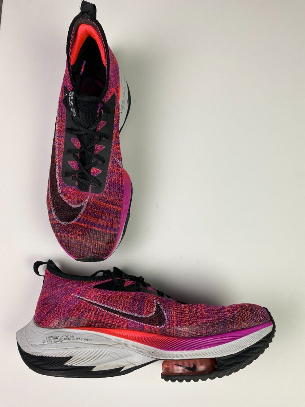 Nike Air Zoom Alphafly 1 NEXT% Hyper Violet Shoes Sneakers Mens 10.5 CI9925-501